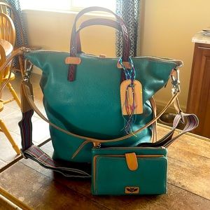 Consuela Guadalupe Sling and Slim Wallet EUC